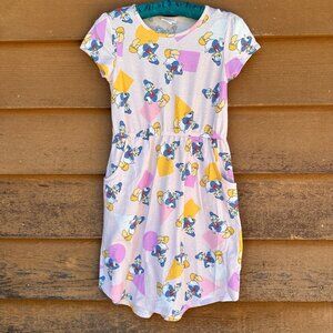 LuLaroe Disney Donald Duck Girls Dress Size 12 With Pockets